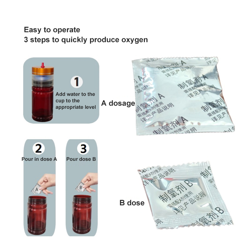 Small Household Anxinbao Elderly Oxygen Cylinder Altitude Reaction Car Oxygen Cup Pregnant Women Carry Portable